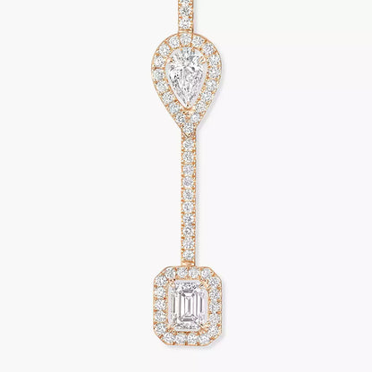 [Eternal jewelry]Diamond Drop Earrings My Twin