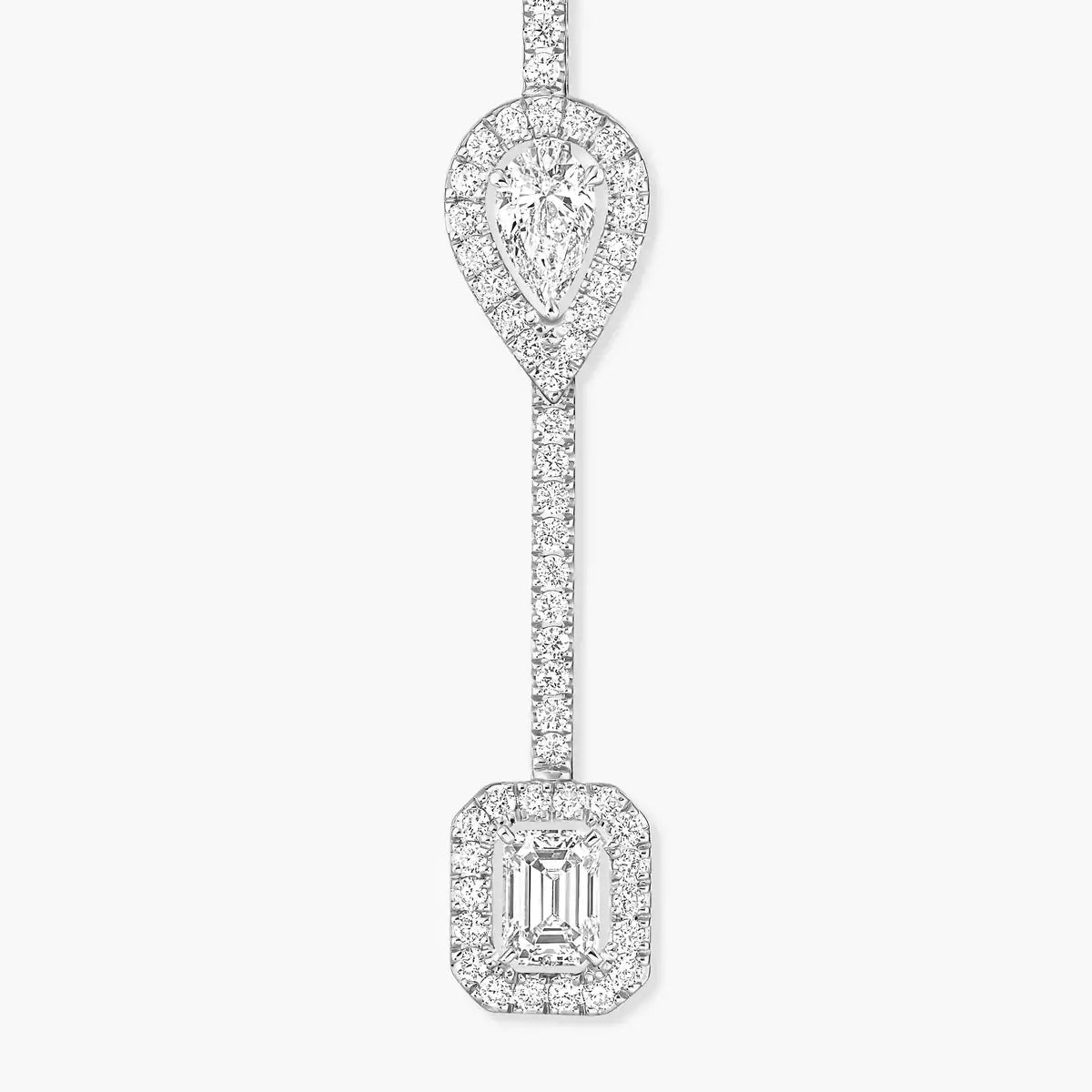 [Eternal jewelry]Diamond Drop Earrings My Twin