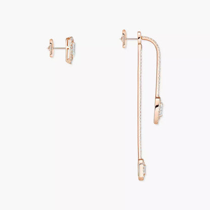 [Eternal jewelry]Diamond Drop Earrings My Twin