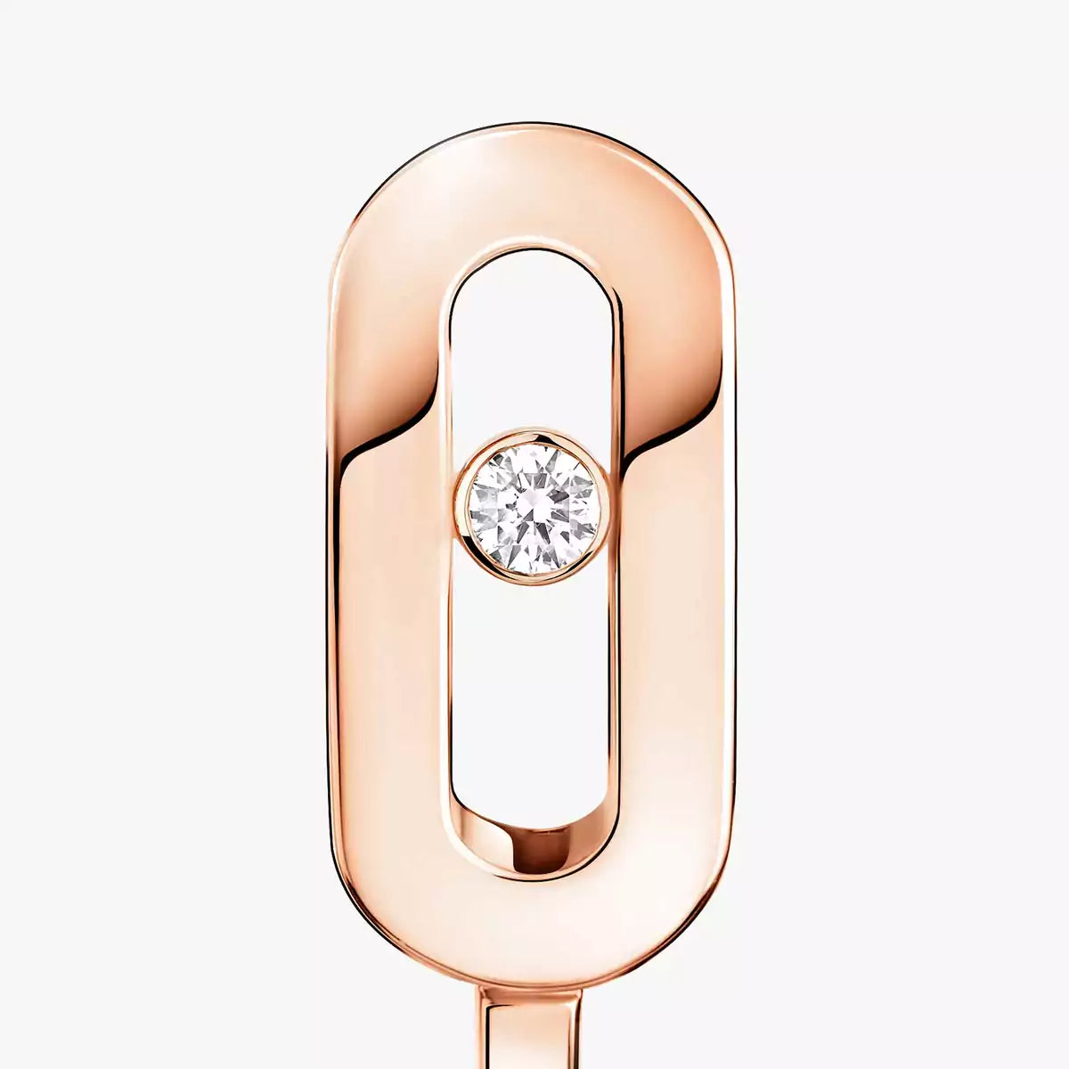 [Eternal jewelry]Diamond Mini Hoop Earrings Move Classique