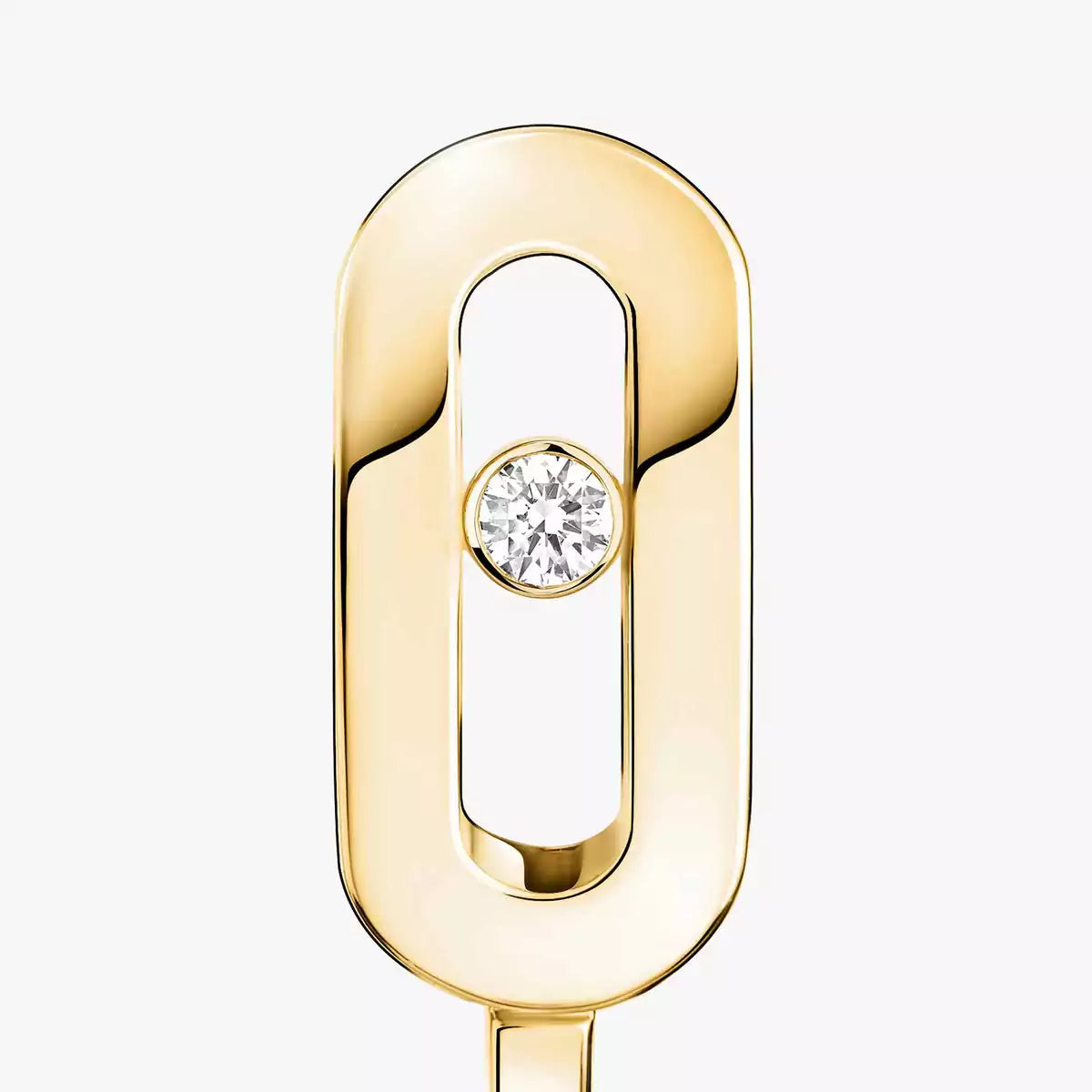 [Eternal jewelry]Diamond Mini Hoop Earrings Move Classique