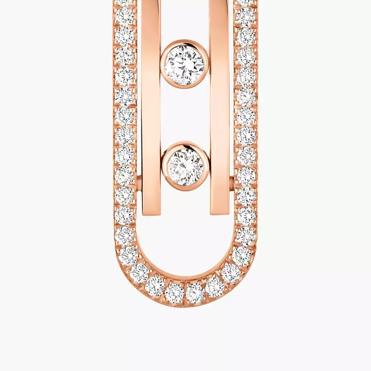[Eternal jewelry]Diamond Pendant Earrings Move 10Th