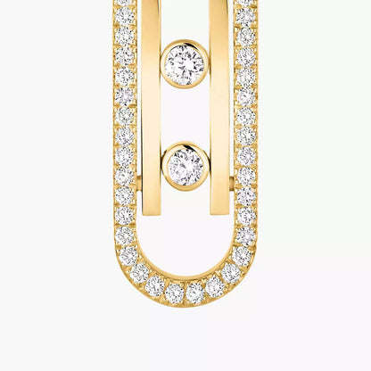 [Eternal jewelry]Diamond Pendant Earrings Move 10Th