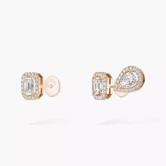 [Eternal jewelry]Diamond Earrings 0,10ct My Twin 1+2