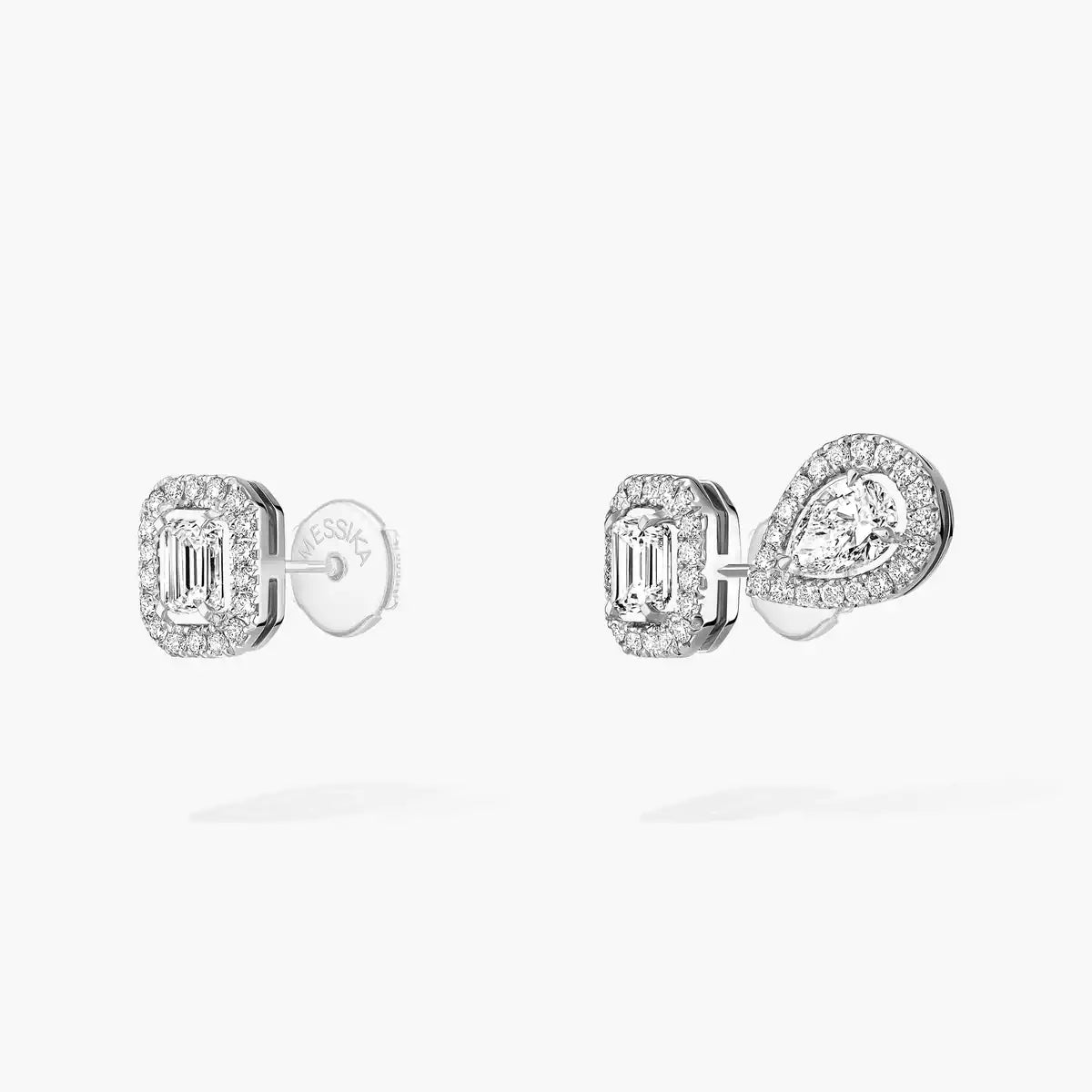 [Eternal jewelry]Diamond Earrings 0,10ct My Twin 1+2
