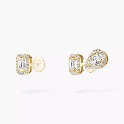 [Eternal jewelry]Diamond Earrings 0,10ct My Twin 1+2