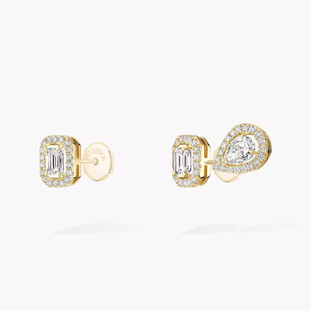 [Eternal jewelry]Diamond Earrings 0,10ct My Twin 1+2