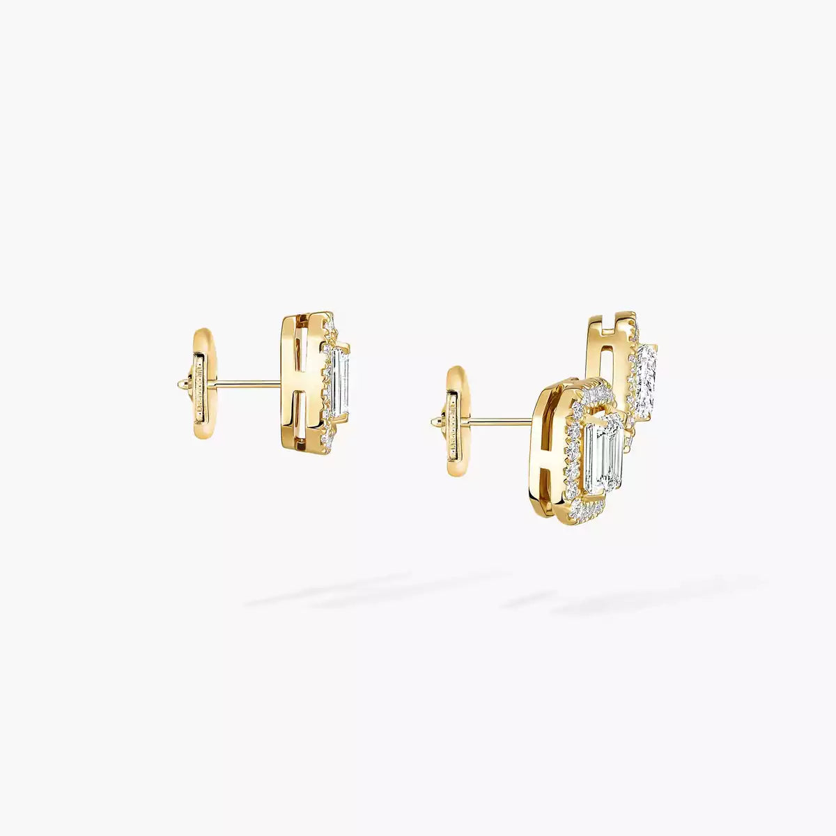 [Eternal jewelry]Diamond Earrings 0,10ct My Twin 1+2