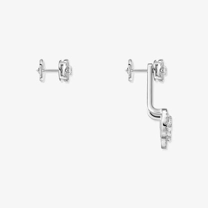 [Eternal jewelry] My Twin Trio  Diamond Earrings