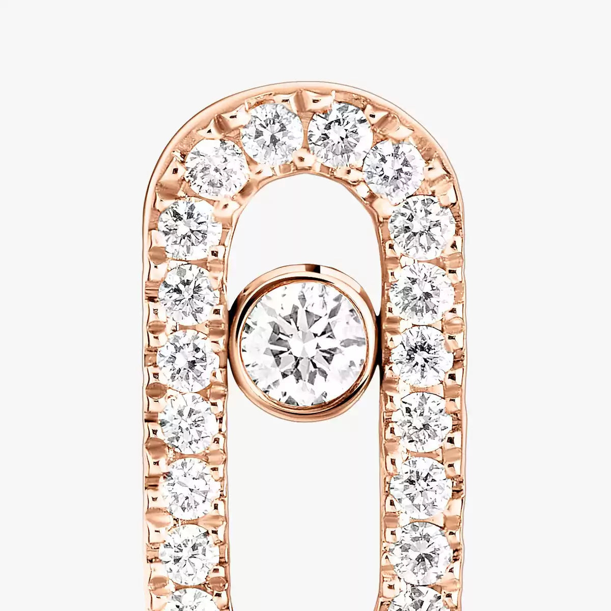 [Eternal jewelry]Move Uno Diamond Earrings