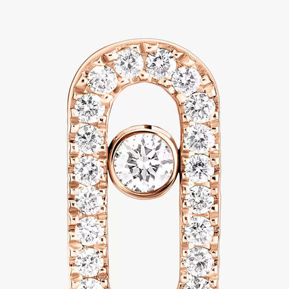 [Eternal jewelry]Move Uno Diamond Earrings