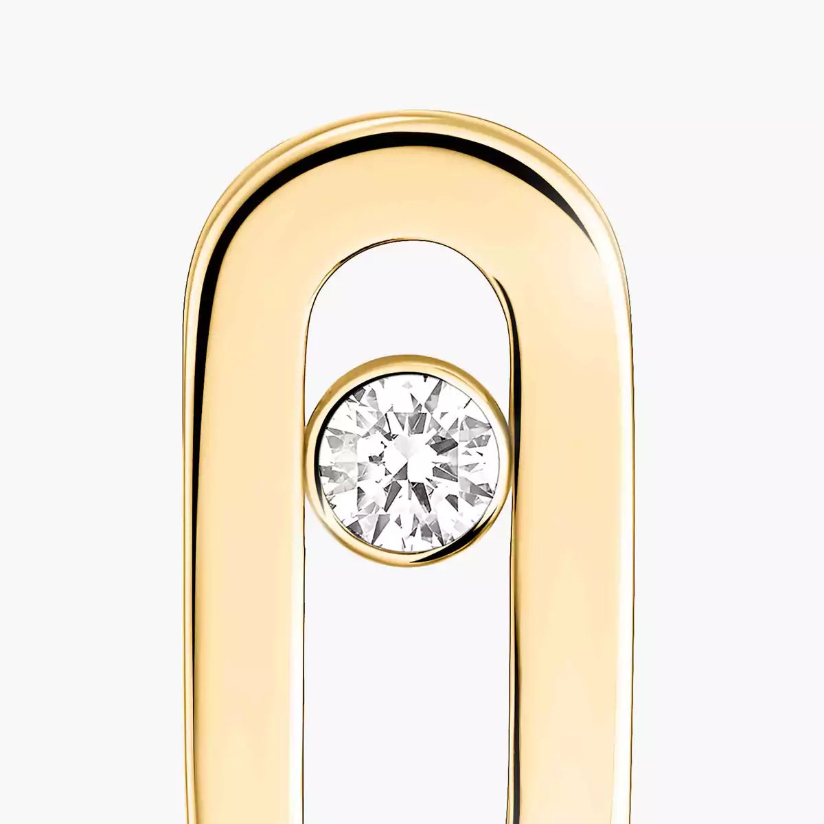 [Eternal jewelry]Move Uno Diamond Stud Earrings