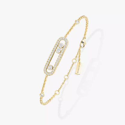 [Eternal jewelry]Pavé Baby Move Diamond Bracelet
