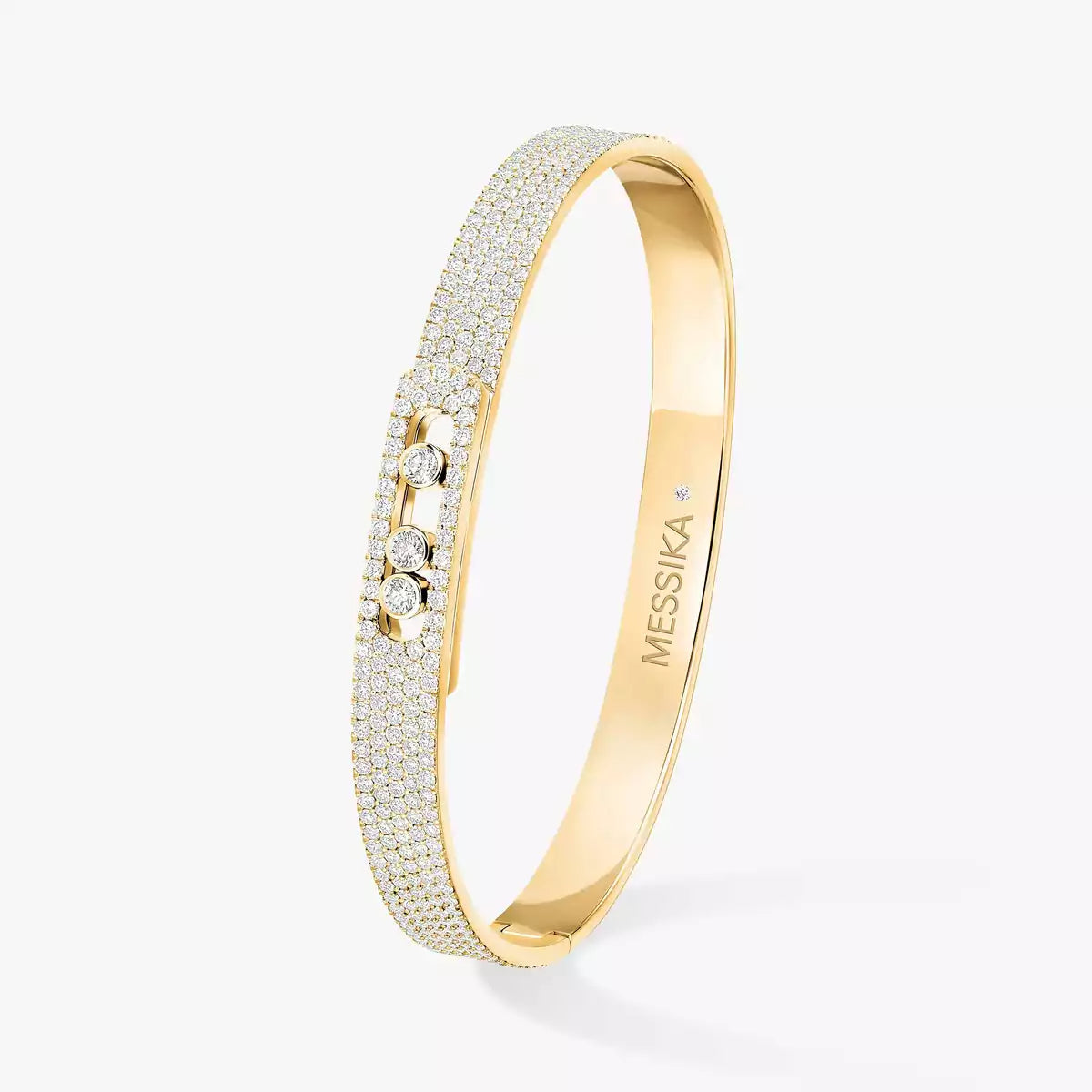 [Eternal jewelry]Move Noa Full Pavé Diamond Bangle Bracelet