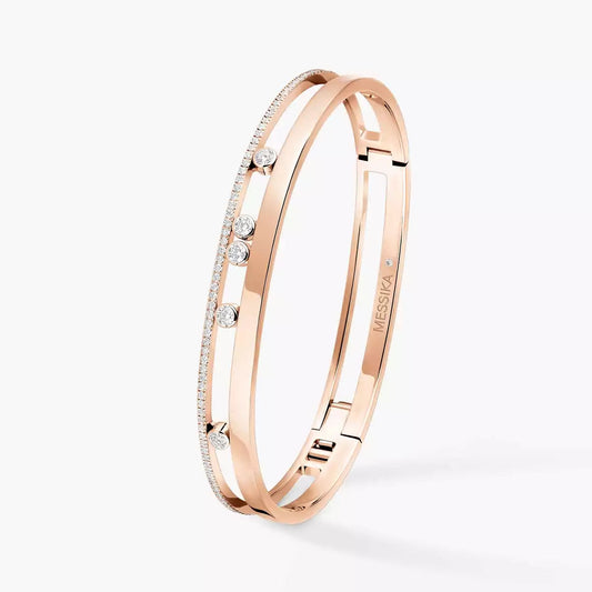 [Eternal jewelry]Move Romane Diamond Bangle Bracelet