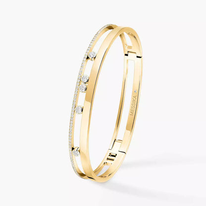 [Eternal jewelry]Move Romane Diamond Bangle Bracelet