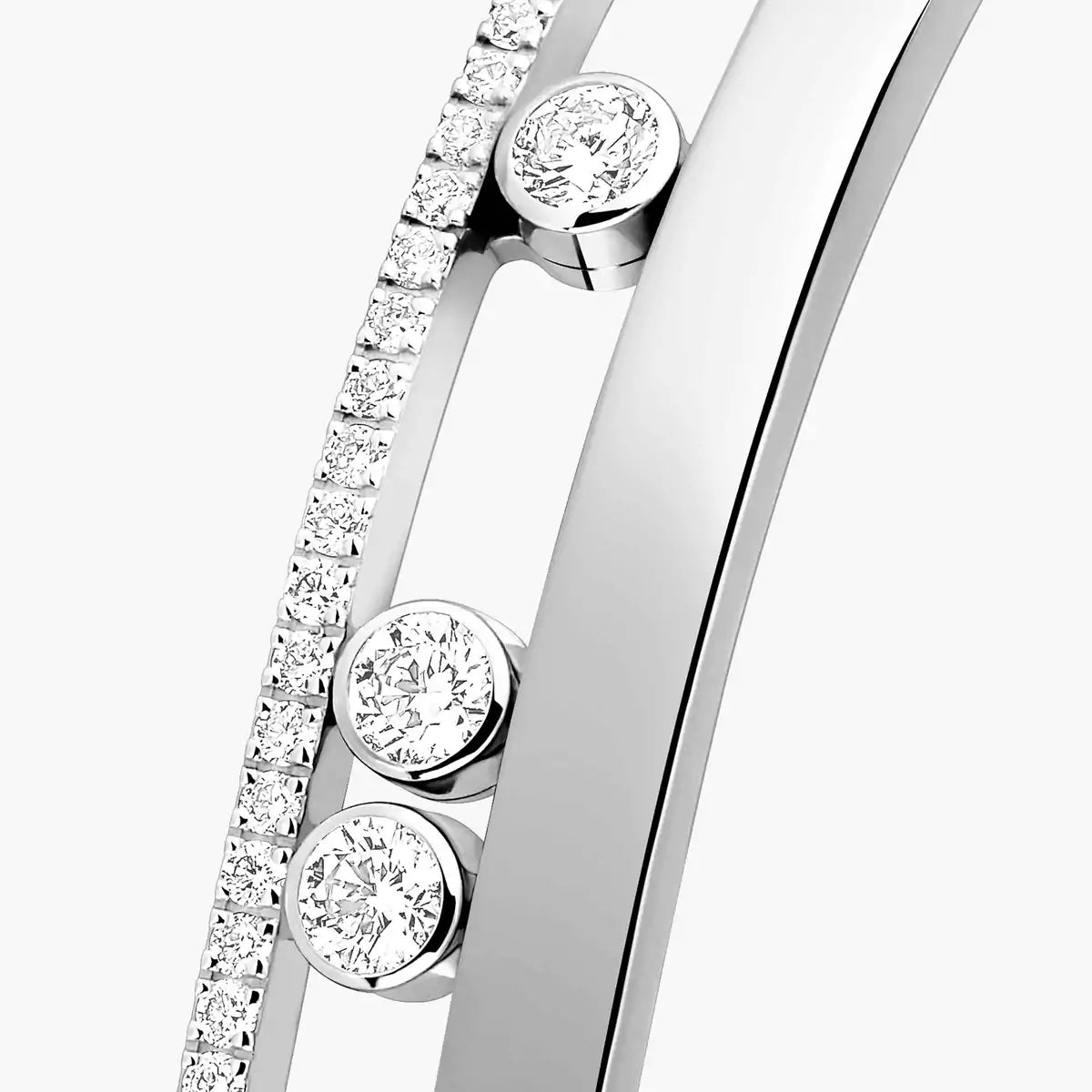 [Eternal jewelry]Move Romane Diamond Bangle Bracelet