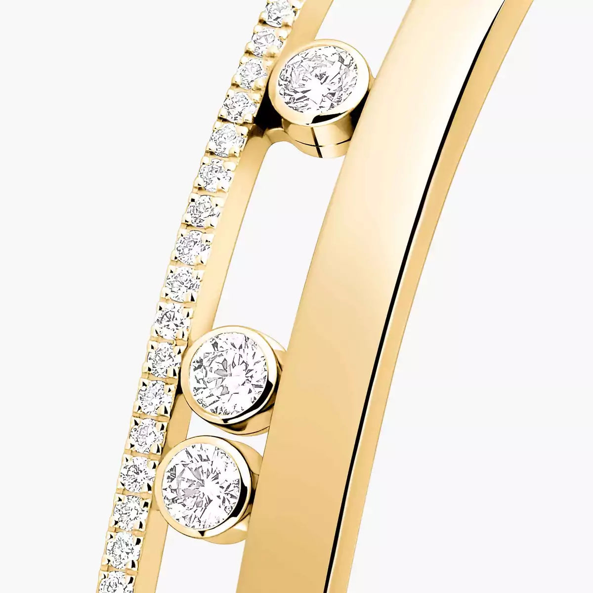 [Eternal jewelry]Move Romane Diamond Bangle Bracelet