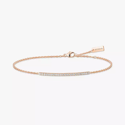 [Eternal jewelry]Diamond Thin Bangle 0.15ct My Twin Toi & Moi