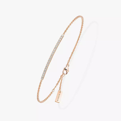 [Eternal jewelry]Diamond Thin Bangle 0.15ct My Twin Toi & Moi