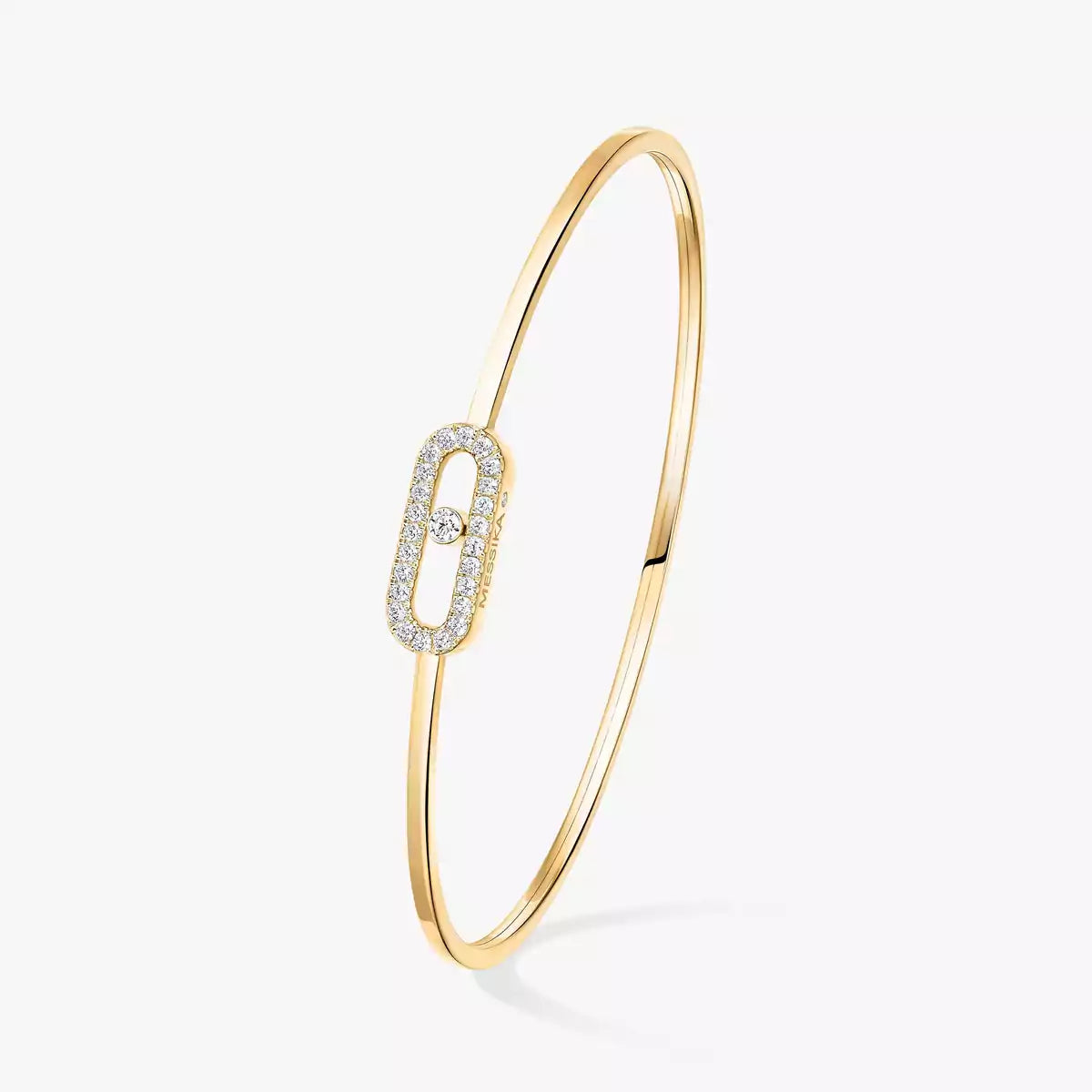 [Eternal jewelry]Move Uno pavé flex bangle medium