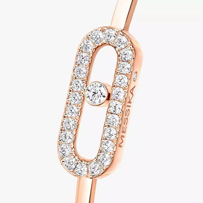 [Eternal jewelry]Move Uno pavé flex bangle medium
