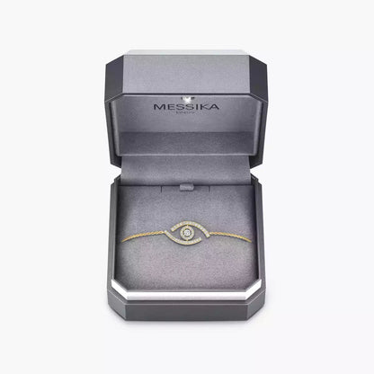 [Eternal jewelry]Lucky Eye Pave-Set Diamond Bracelet
