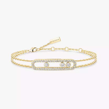 [Eternal jewelry] Move Classique pavé bracelet