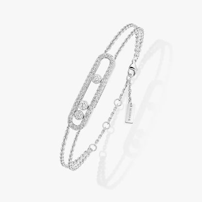[Eternal jewelry] Move Classique pavé bracelet