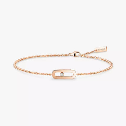 [Eternal jewelry]Move Uno Diamond Bracelet