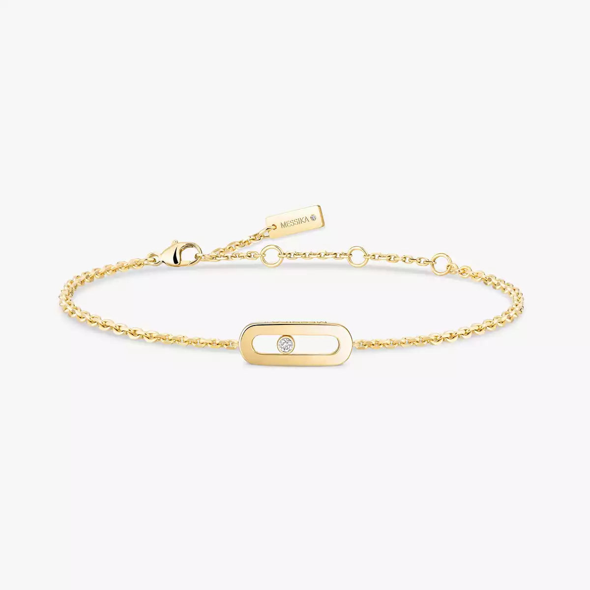 [Eternal jewelry]Move Uno Diamond Bracelet