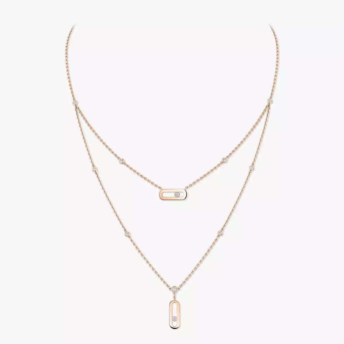 [Eternal jewelry] Move Uno Diamond Necklace