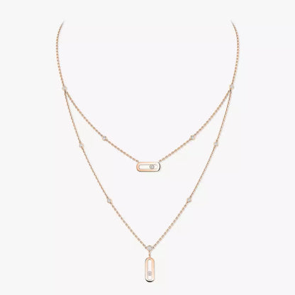 [Eternal jewelry] Move Uno Diamond Necklace