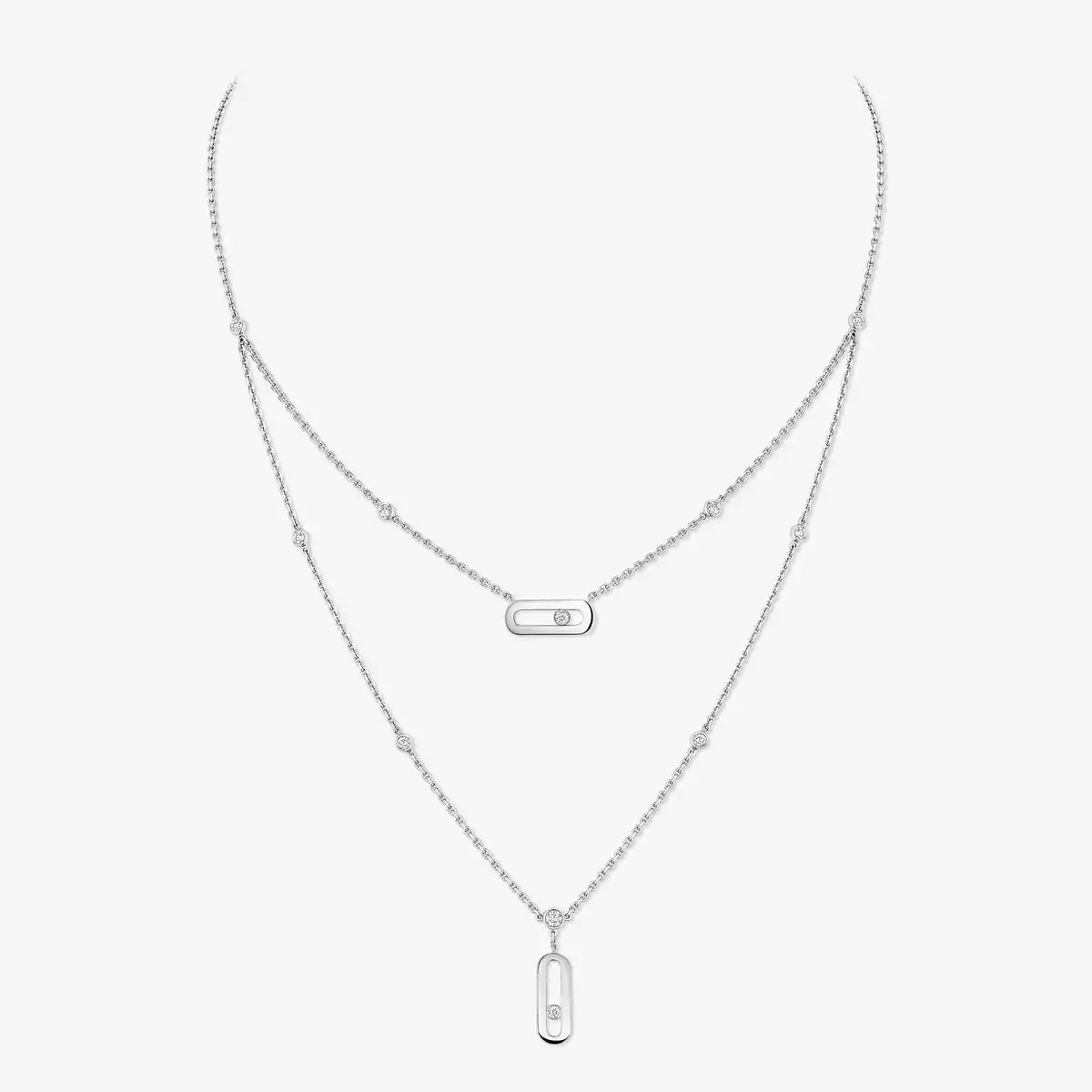 [Eternal jewelry] Move Uno Diamond Necklace