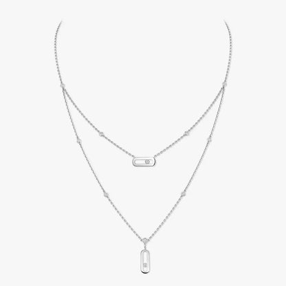 [Eternal jewelry] Move Uno Diamond Necklace
