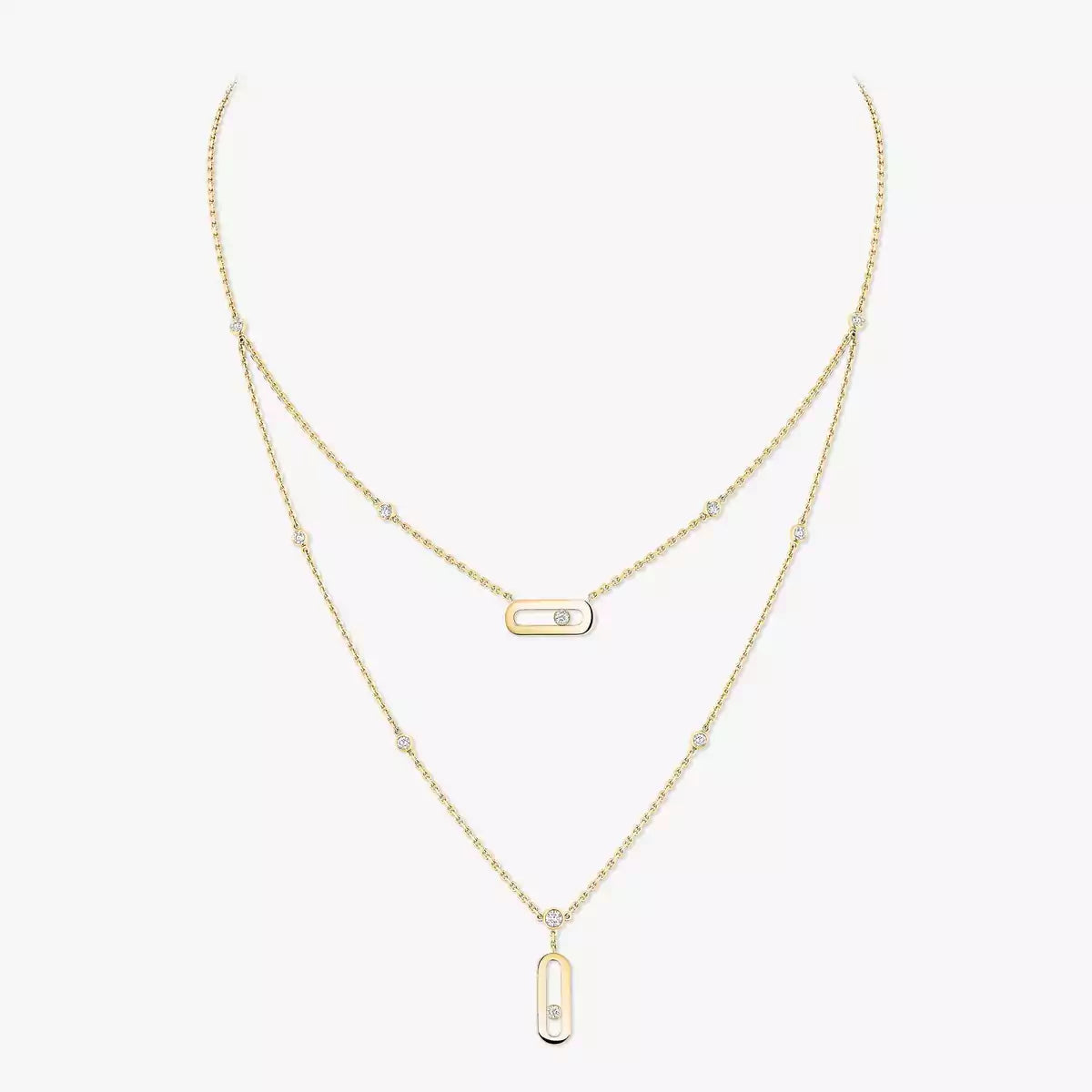 [Eternal jewelry] Move Uno Diamond Necklace