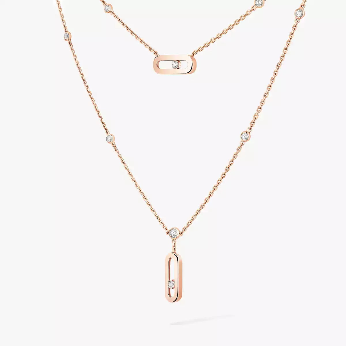 [Eternal jewelry] Move Uno Diamond Necklace