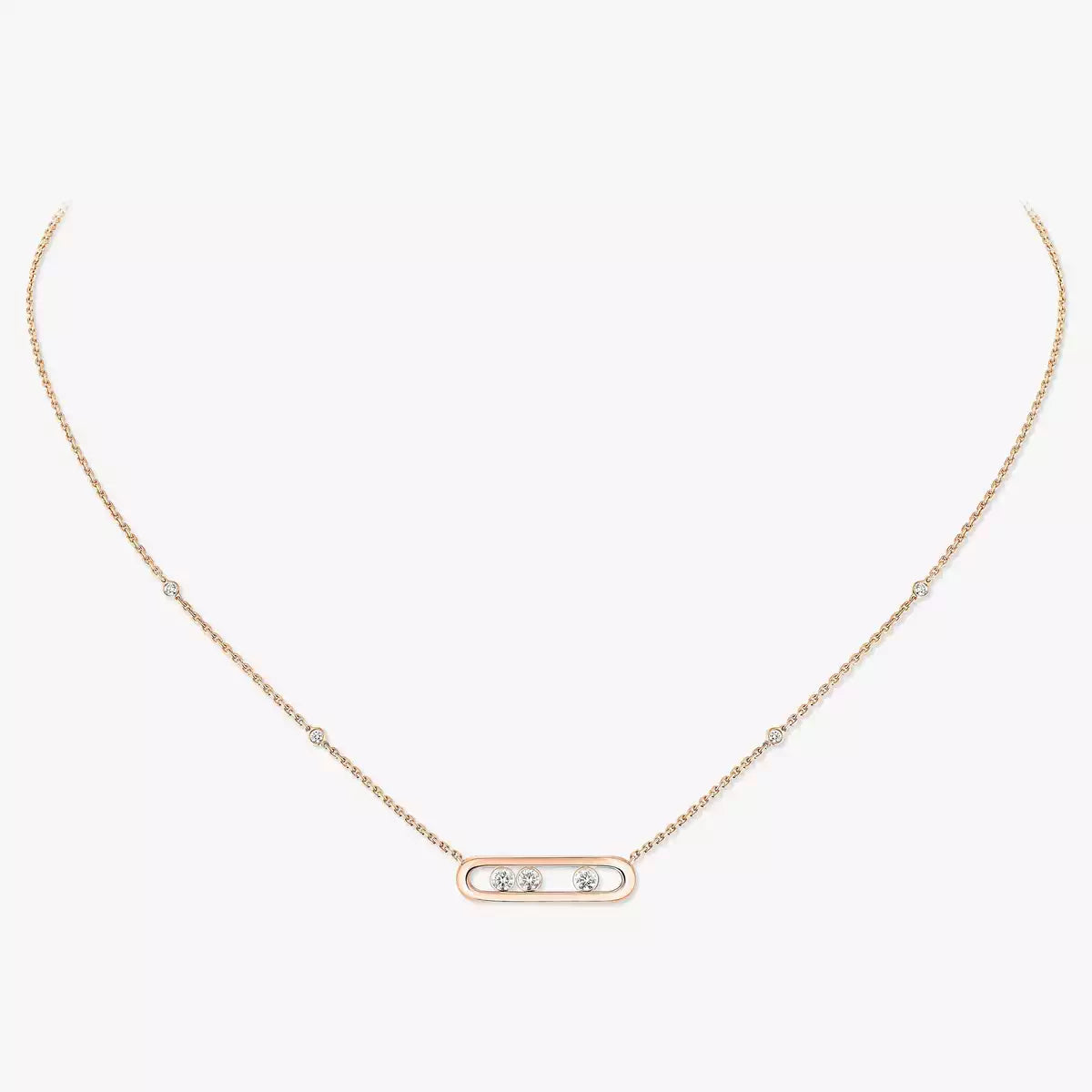 [Eternal jewelry] Baby Move Gold Diamond Necklace