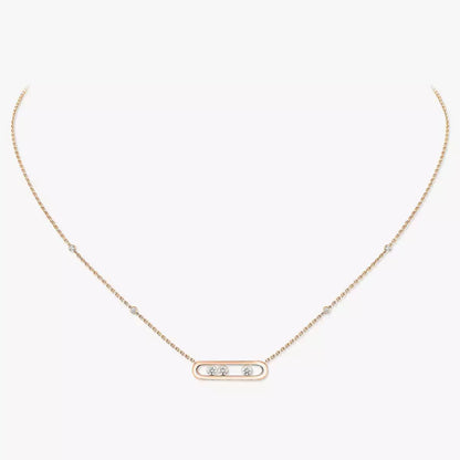 [Eternal jewelry] Baby Move Gold Diamond Necklace