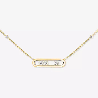 [Eternal jewelry] Baby Move Gold Diamond Necklace
