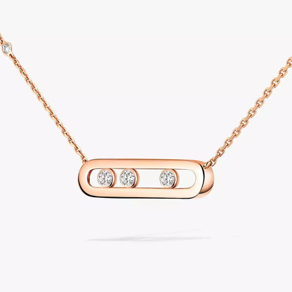 [Eternal jewelry] Baby Move Gold Diamond Necklace
