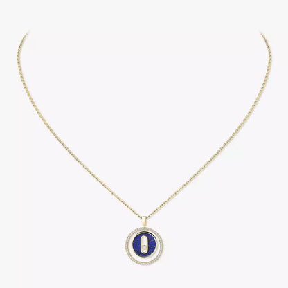 [Eternal jewelry]Lucky Move Diamond Necklace in Rose Gold and White Mother-of-Pearl