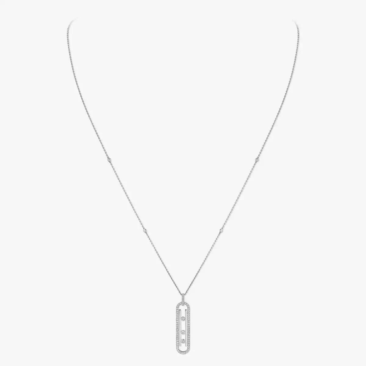 [Eternal jewelry]Diamond Necklace Move 10Th