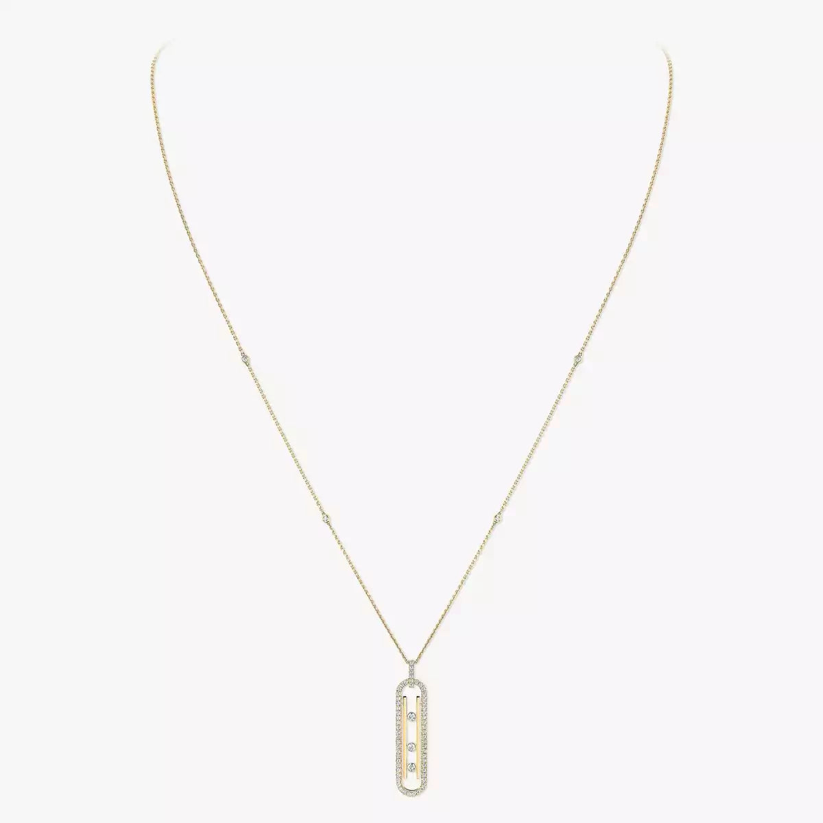 [Eternal jewelry]Diamond Necklace Move 10Th