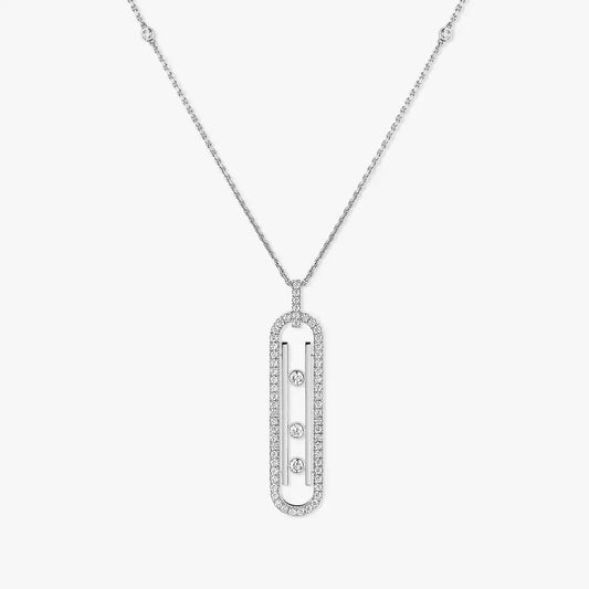 [Eternal jewelry]Diamond Necklace Move 10Th