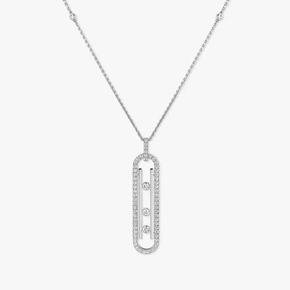 [Eternal jewelry]Diamond Necklace Move 10Th
