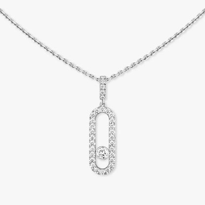 [Eternal jewelry]Move Uno Diamond Necklace in Rose Gold
