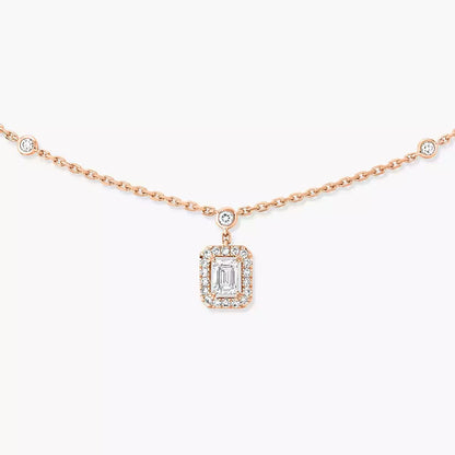 [Eternal jewelry]My Twin Diamond Necklace in Silver
