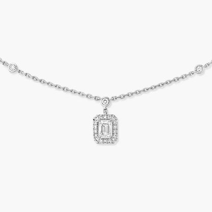 [Eternal jewelry]My Twin Diamond Necklace in Silver