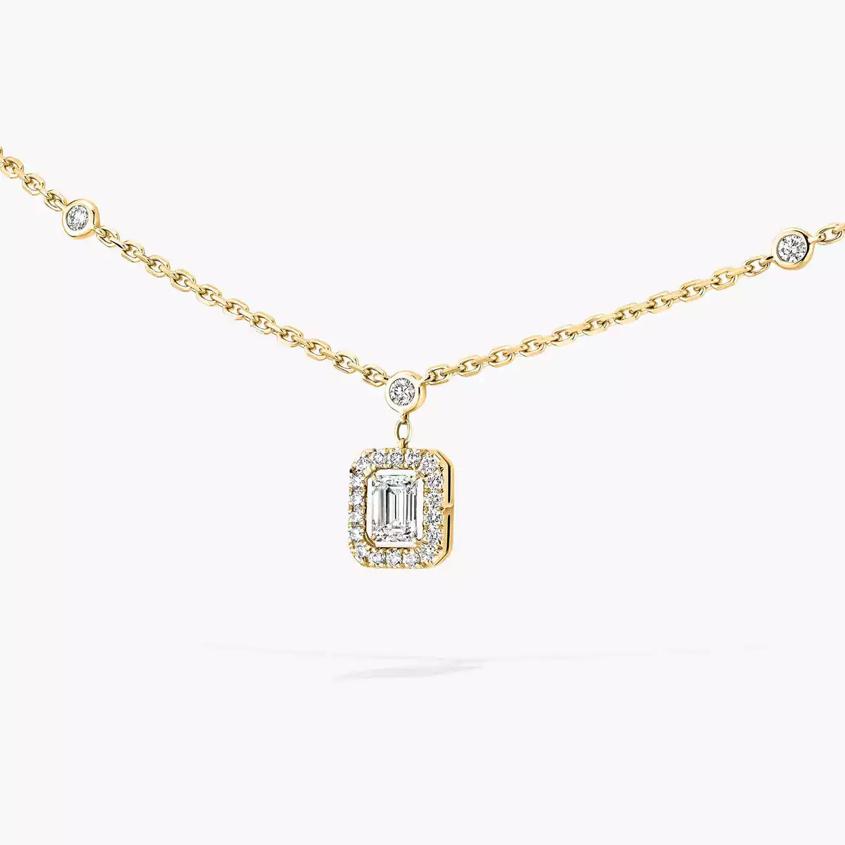 [Eternal jewelry]My Twin Diamond Necklace in Silver